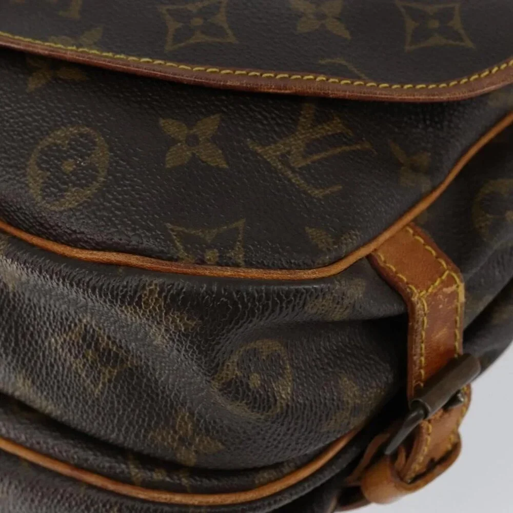 LOUIS VUITTON Monogram Saumur 30 Shoulder Bag M42256 LV Auth ka110 - Picture 9 of 16